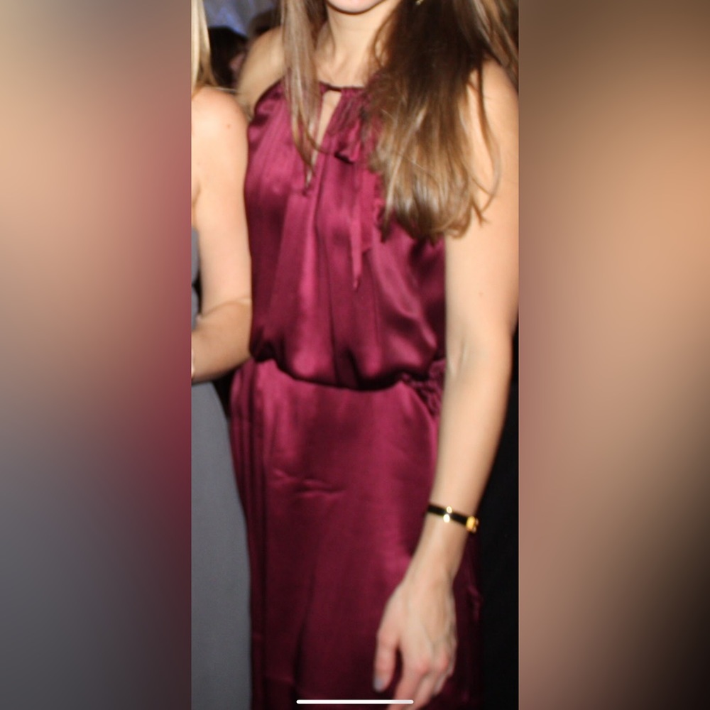 BCBG cocktail dress, burgundy beautiful color